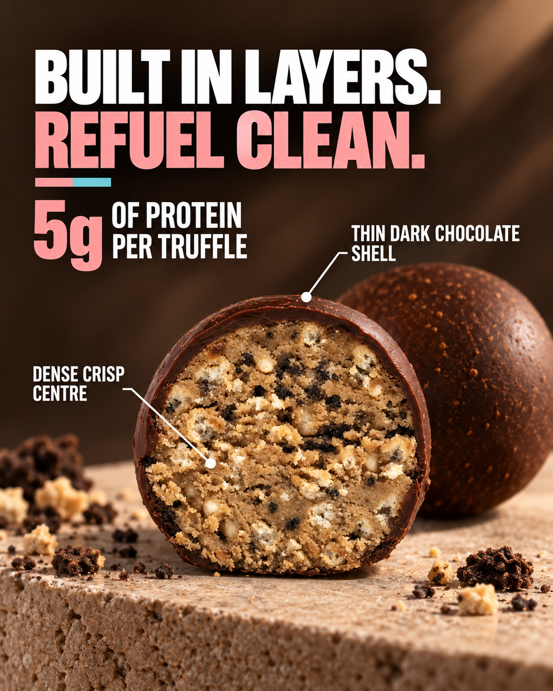 Mix Box – 16 Protein Truffles, Both Flavours