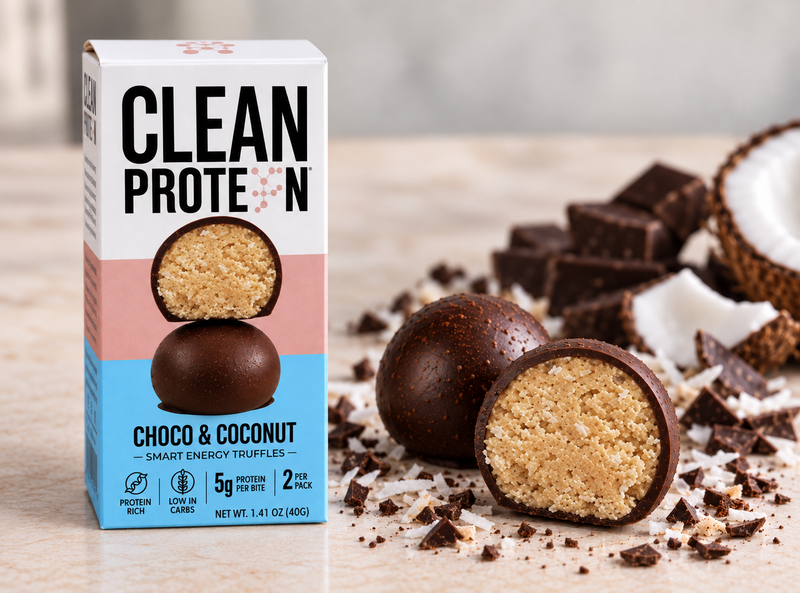 Choco & Coconut Protein Truffles – 2 Pack